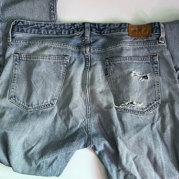 Levi’s Made and Crafted • Light Wash Tack Slim Classic Blue Jeans - Picture 10 of 10